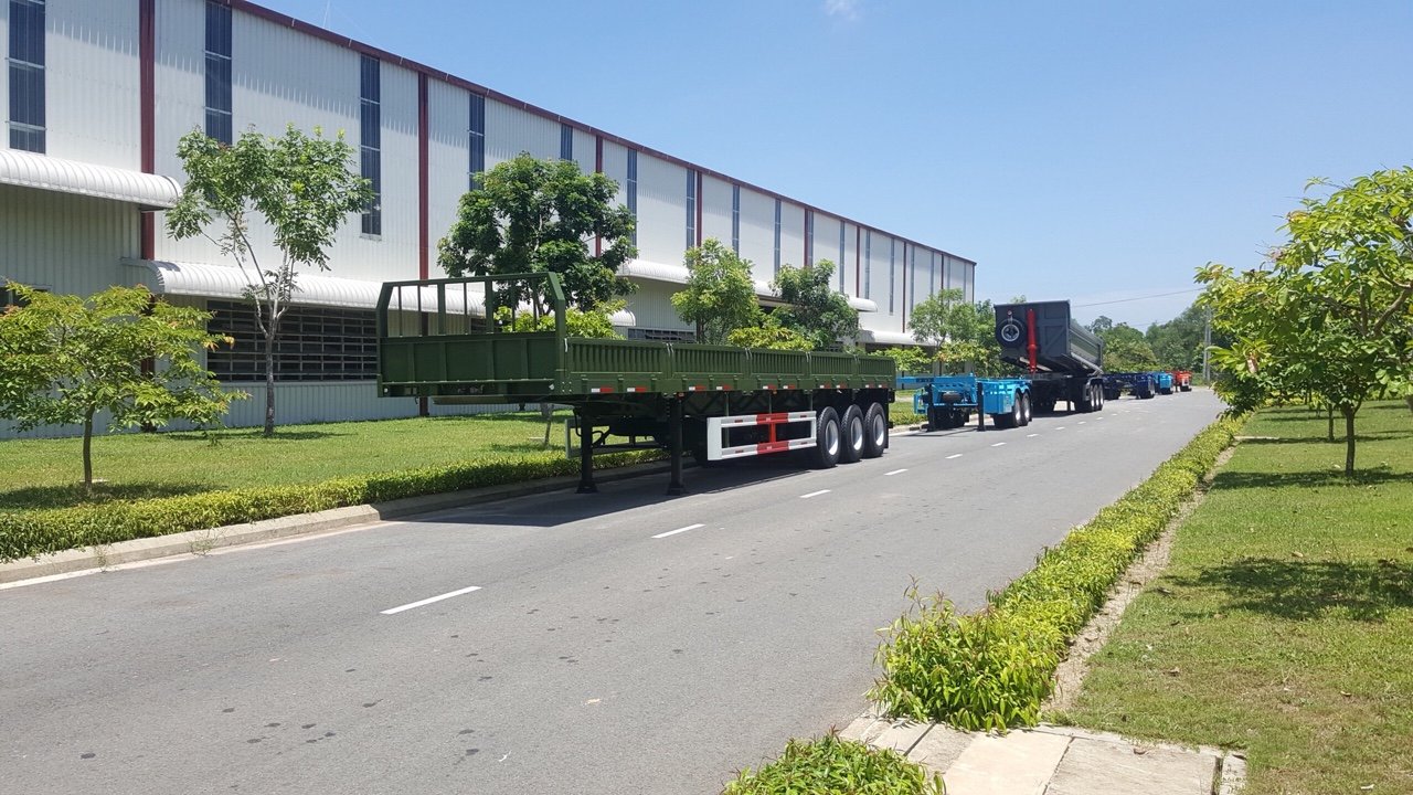 SMRM lững Thaco 3 trục 40 feet ( Thép T700 )