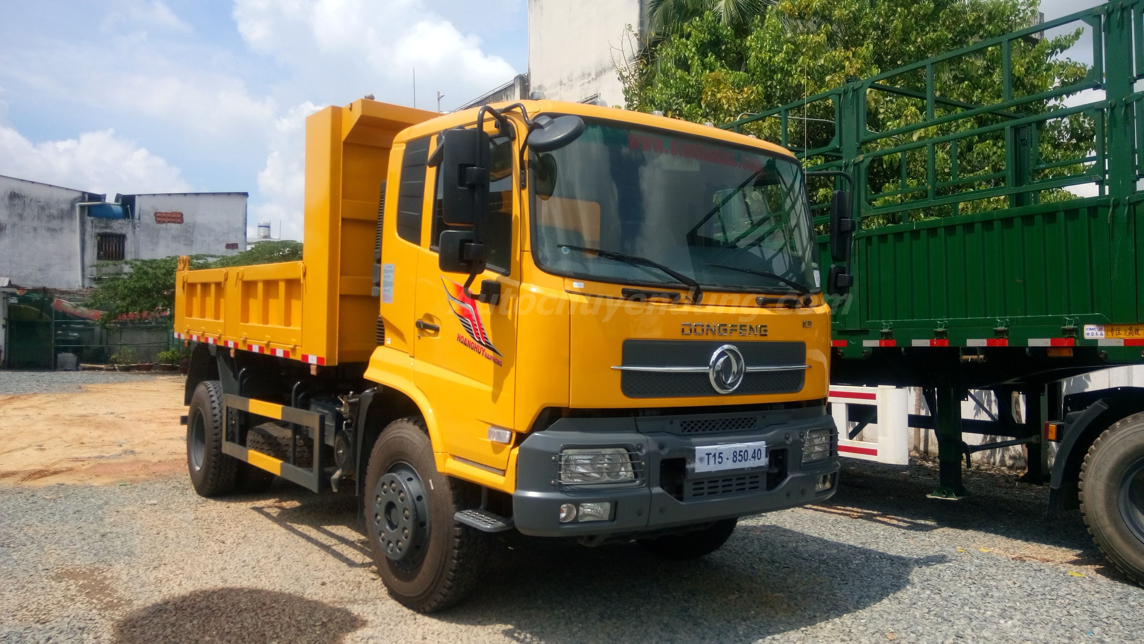 Xe ben dongfeng Hoàng Huy YC180 (4X2)