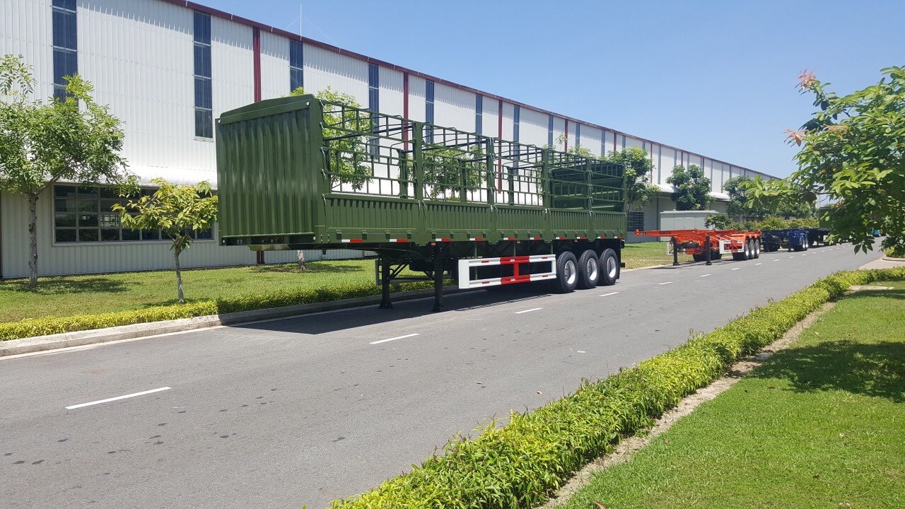 SMRM mui bạt Thaco 3 trục 40 feet ( Thép T700 )