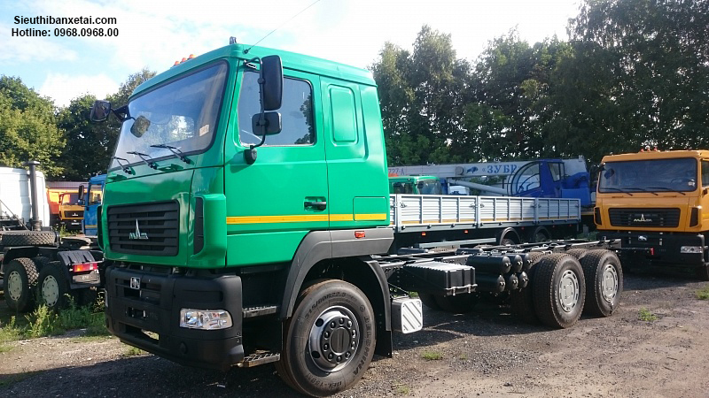 Xe Tải 6x4 (Cầu dầu) MAZ 6312B5